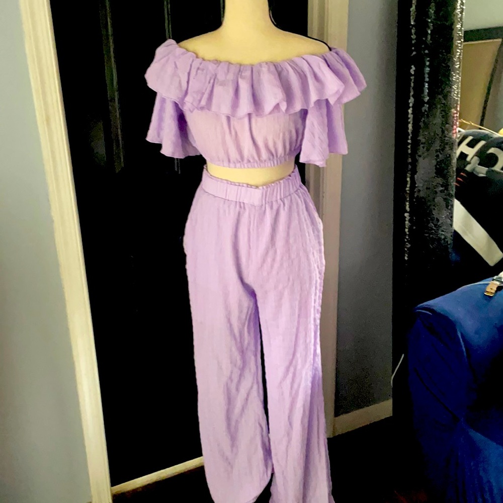 Two piece set 💜 never worn